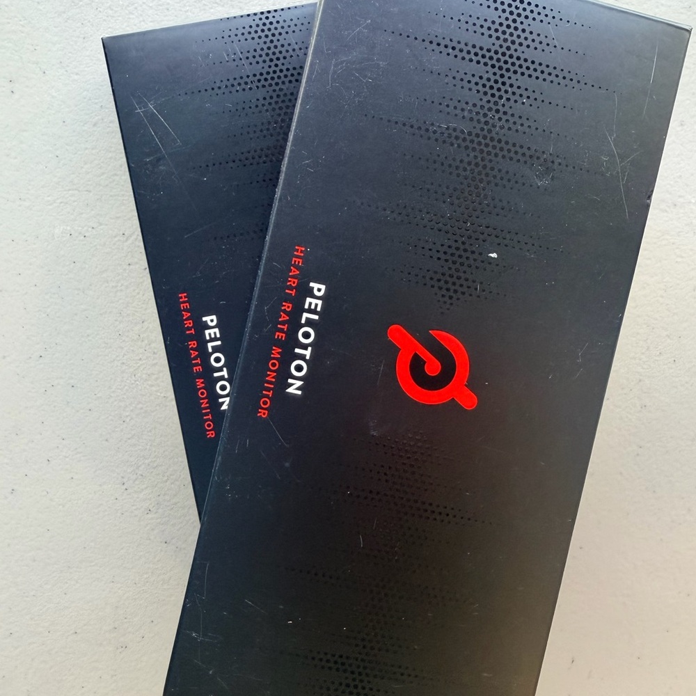 Peloton Heart Rate Monitor - Black with Red Logo